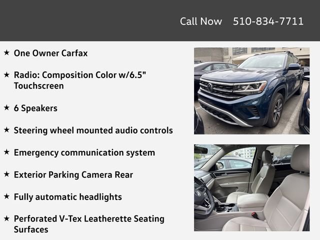 Certified 2022 Volkswagen Atlas SE AWD/4WD image 4