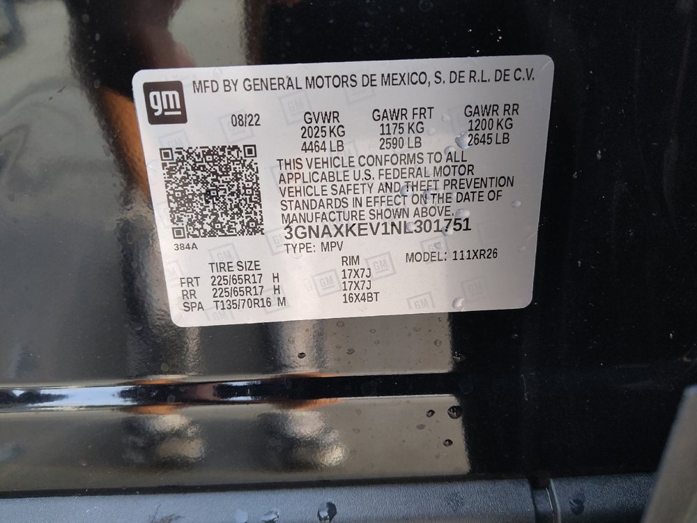 Used 2022 Chevrolet Equinox LT FWD image 33