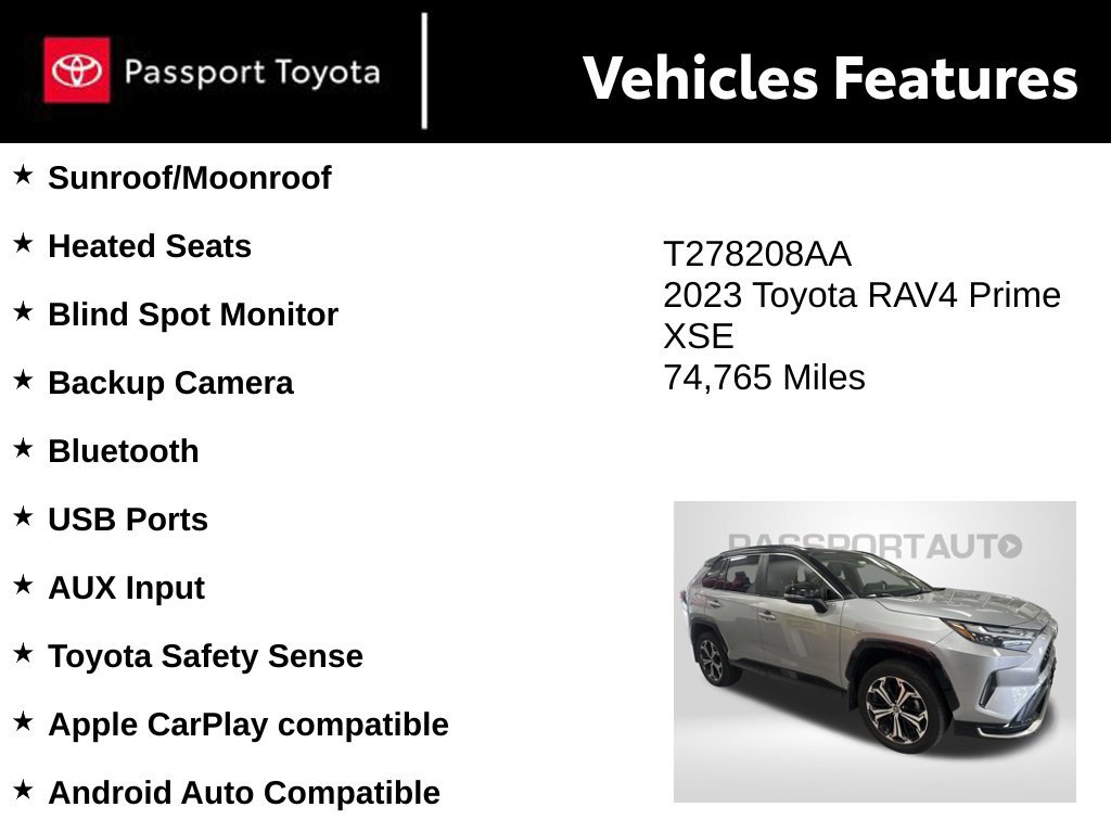Used 2023 Toyota RAV4 XSE w/ Weather Package AWD/4WD image 5