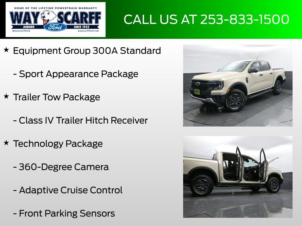 New 2025 Ford Ranger XLT w/ FX4 Off-Road Package image 6