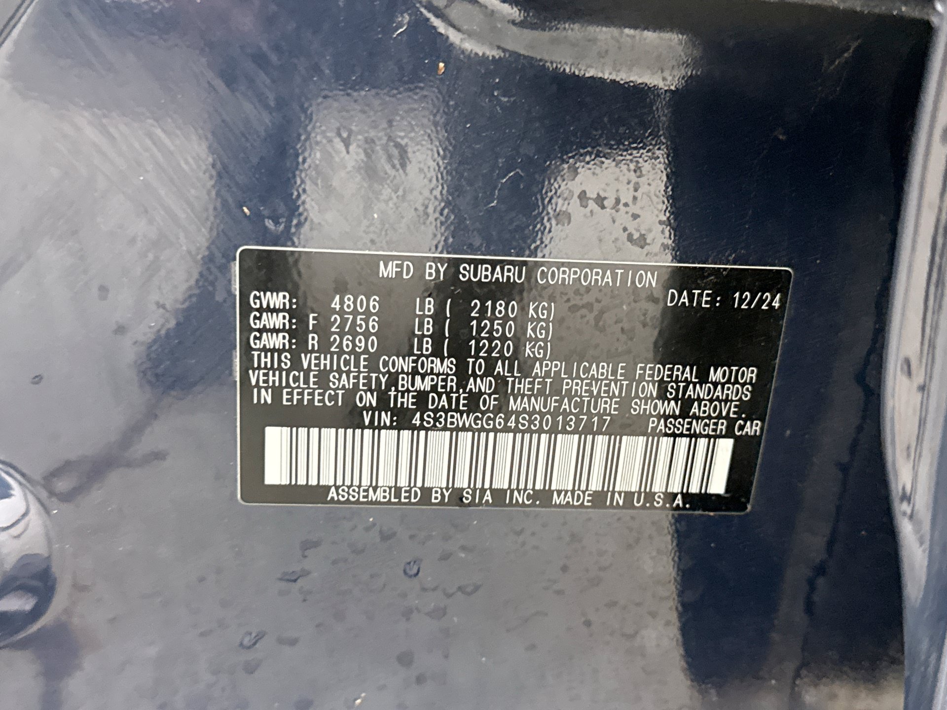 Used 2025 Subaru Legacy Sport AWD/4WD image 25