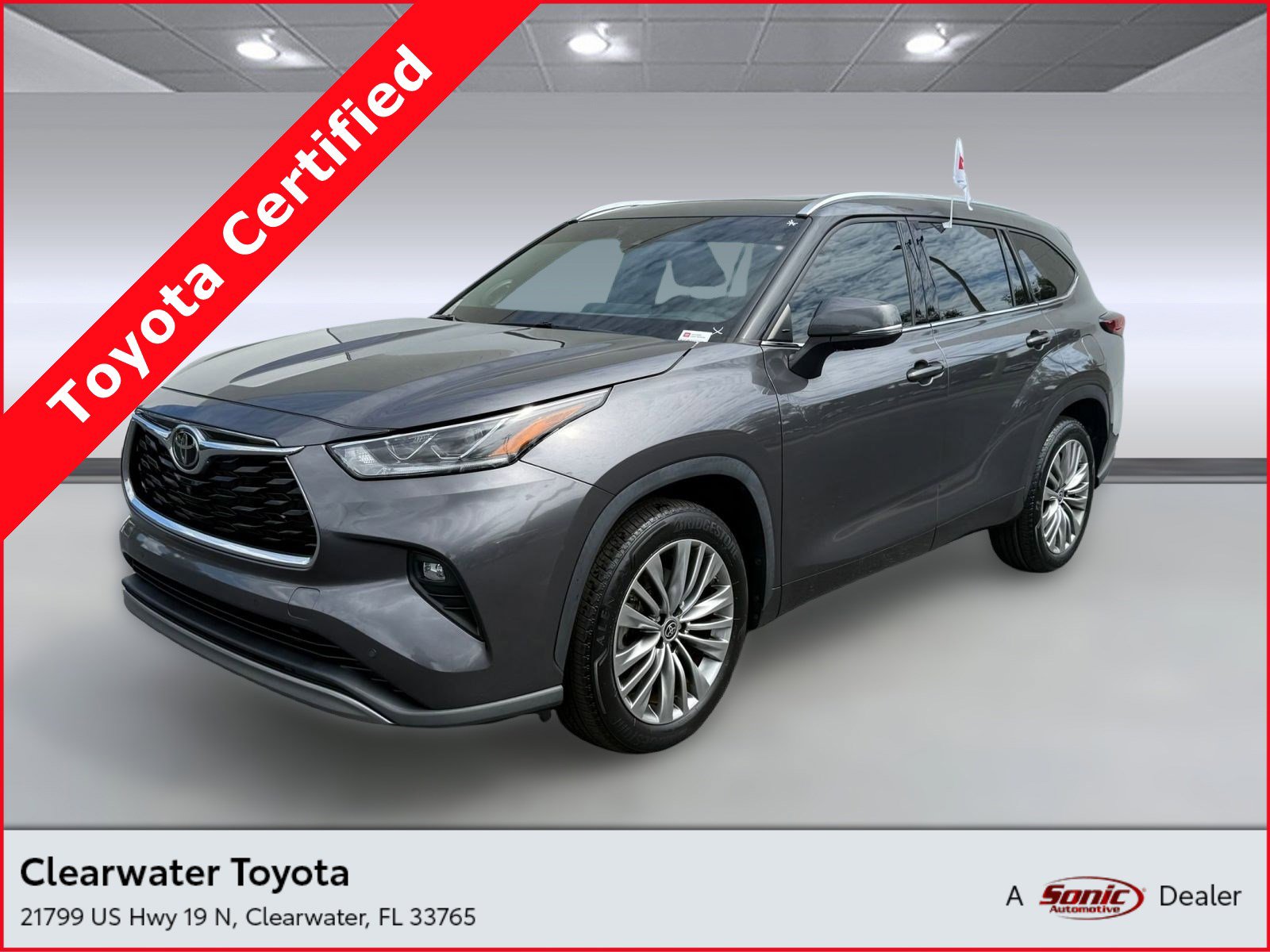 Certified 2022 Toyota Highlander Platinum