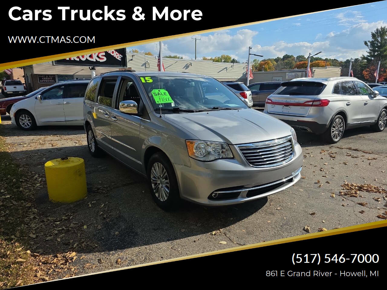 Used 2015 Chrysler Town & Country Touring-L w/ Driver Convenience Group