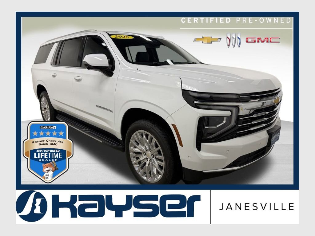 Certified 2025 Chevrolet Suburban LT w/ Comfort Package