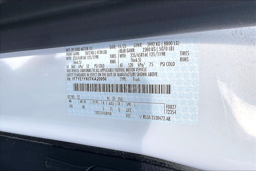 New 2026 Ford Transit 150 Low Roof RWD image 8
