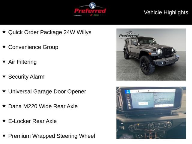 New 2026 Jeep Wrangler Willys image 11