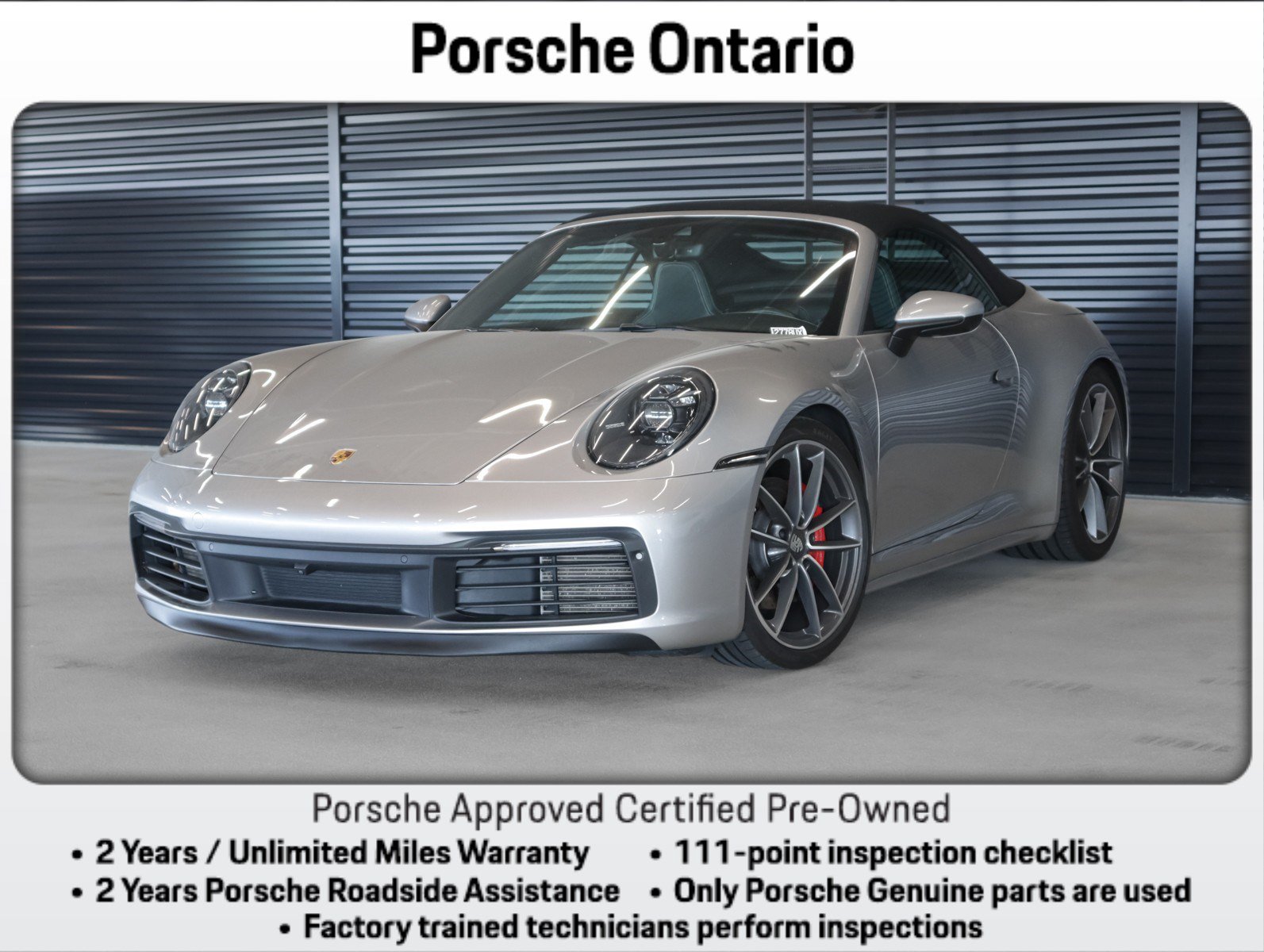 Certified 2021 Porsche 911 Carrera 4S AWD/4WD image 1