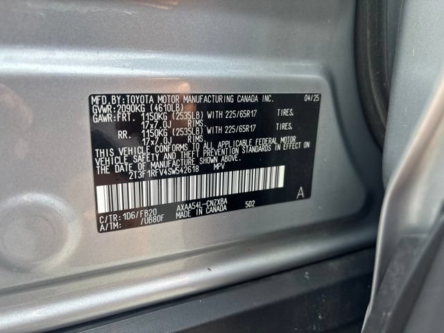 Used 2025 Toyota RAV4 LE AWD/4WD image 32