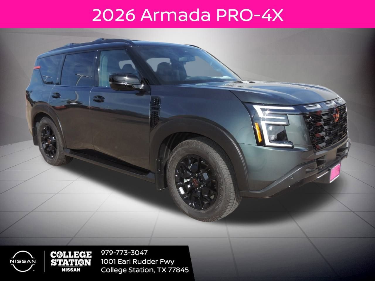 New 2026 Nissan Armada PRO-4X w/ Captain's Chari Seat Package image 1
