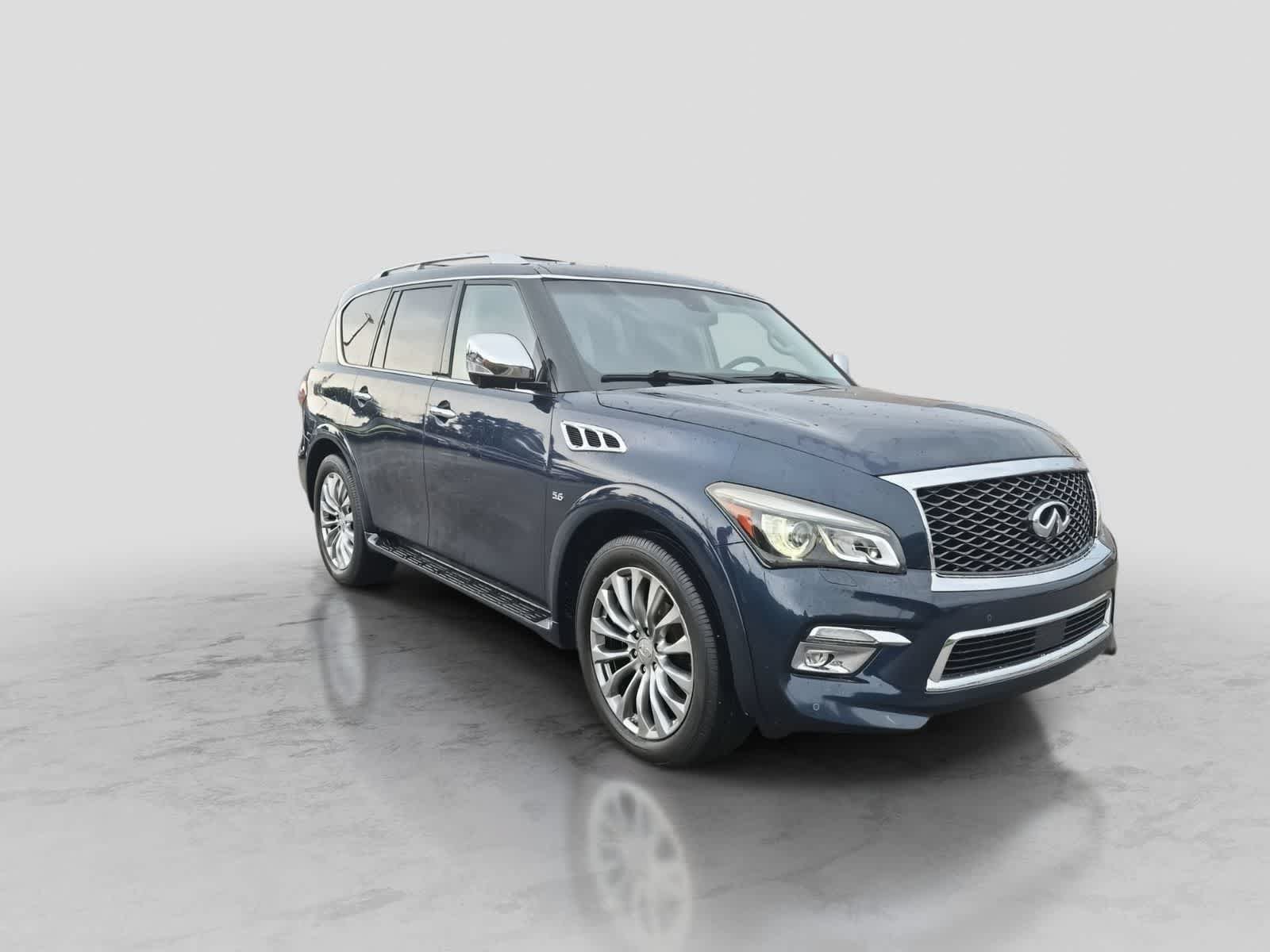 Used 2015 INFINITI QX80 4WD w/ Deluxe Technology Package video 2