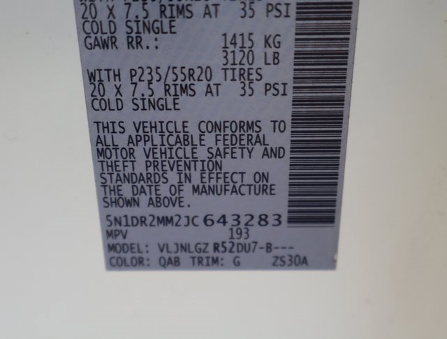 Used 2018 Nissan Pathfinder SL w/ Midnight Edition Package image 2