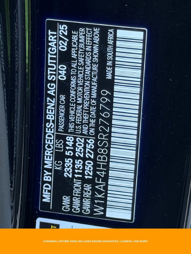 Used 2025 Mercedes-Benz C 300 4MATIC Sedan image 39