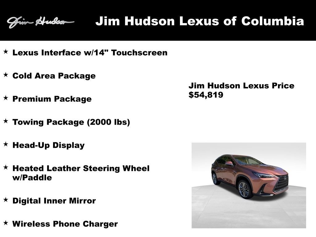 Used 2025 Lexus NX 350h AWD w/ Accessory Package (2T) image 3