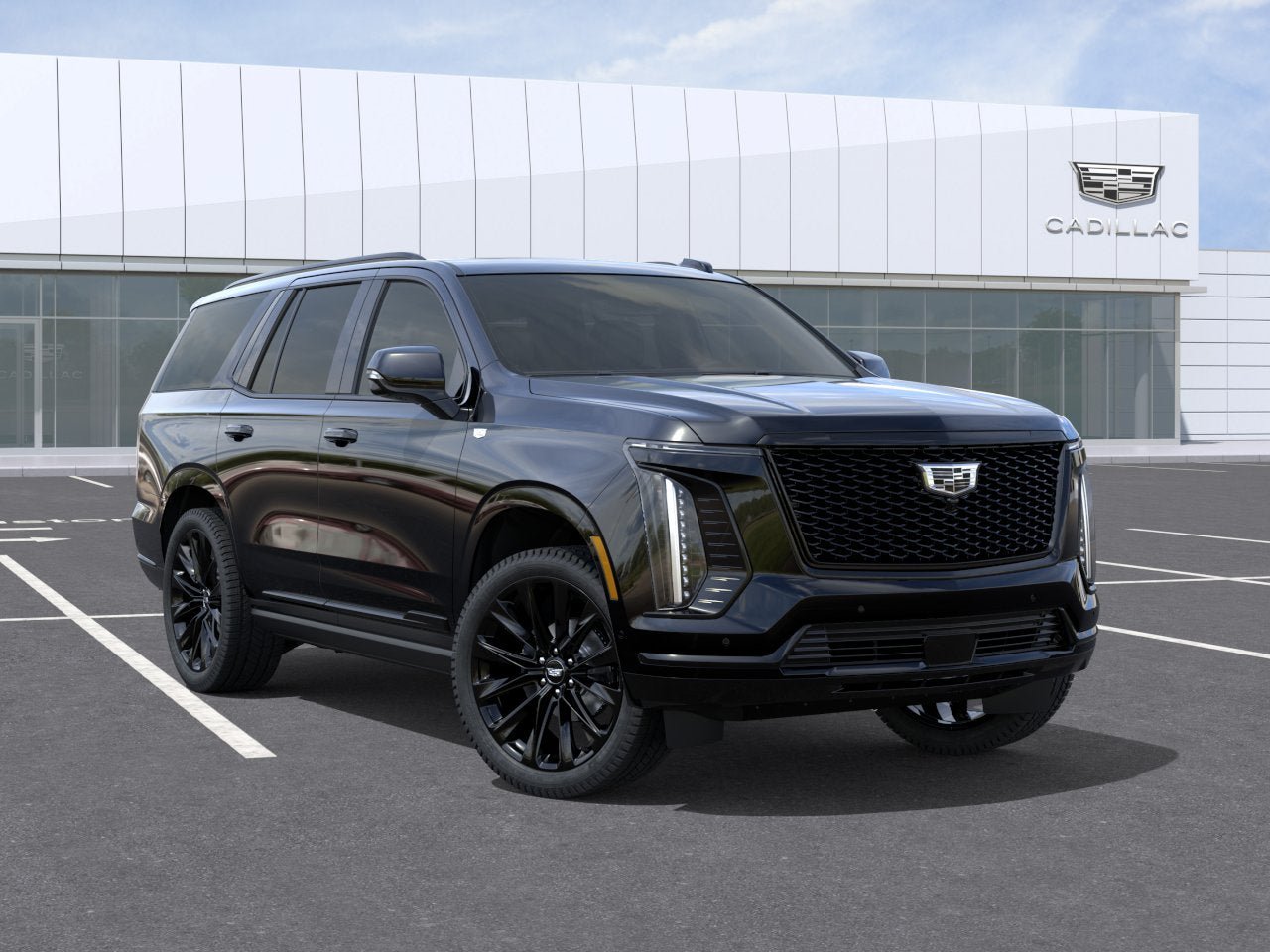 New 2026 Cadillac Escalade Platinum Sport w/ LPO, ONYX Package AWD/4WD image 7
