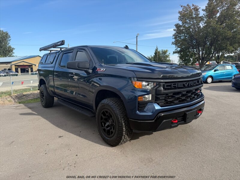 Used 2022 Chevrolet Silverado 1500 Custom Trail Boss AWD/4WD image 1