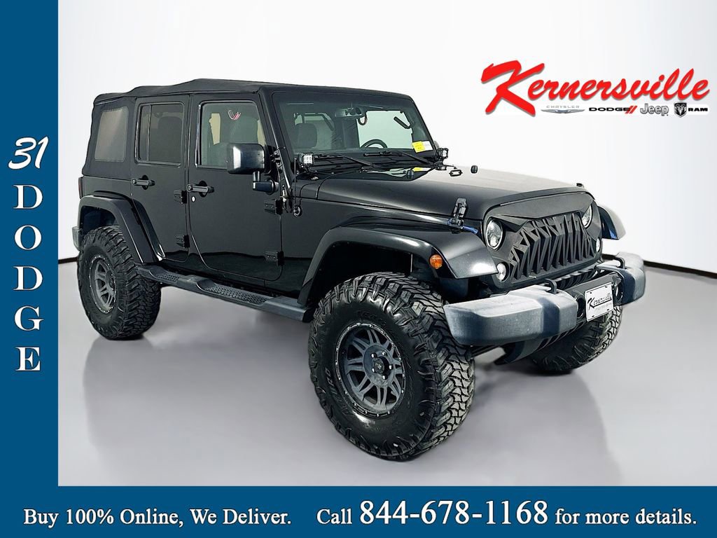 Used 2016 Jeep Wrangler Unlimited Sahara