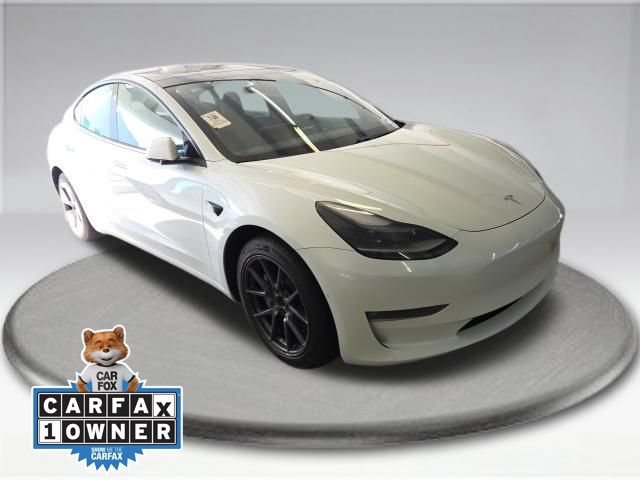 Used 2021 Tesla Model 3 Long Range AWD/4WD image 2