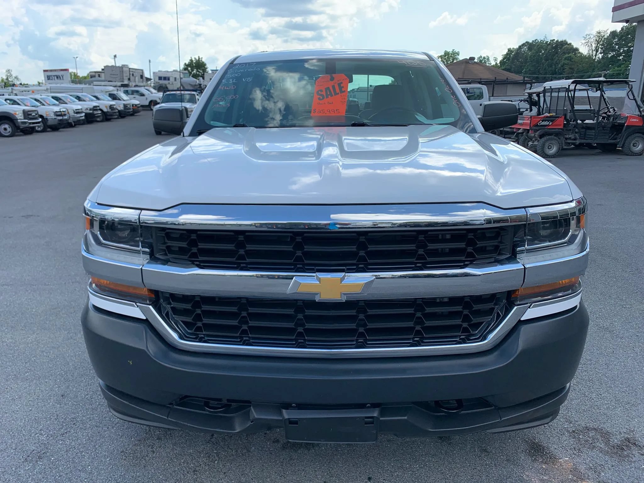 Used 2017 Chevrolet Silverado 1500 W/T w/ Special Service Package AWD/4WD image 2