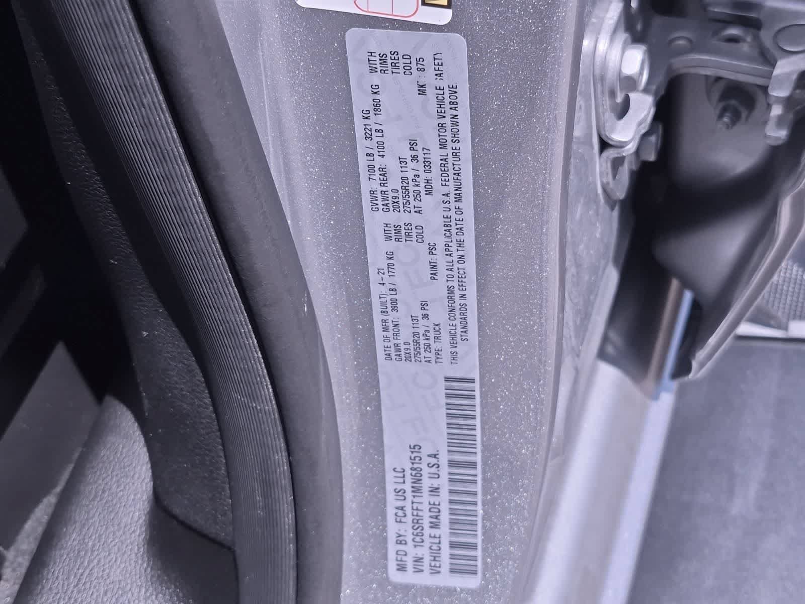 Used 2021 RAM 1500 Big Horn AWD/4WD image 34