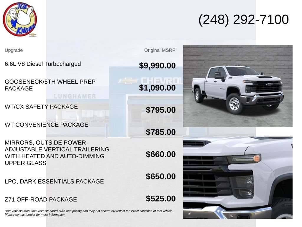 New 2026 Chevrolet Silverado 2500 W/T AWD/4WD image 5