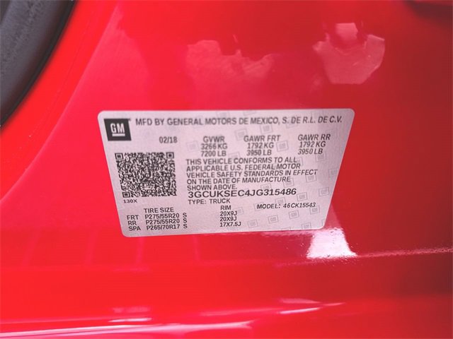 Used 2018 Chevrolet Silverado 1500 LTZ w/ Sport Package image 32