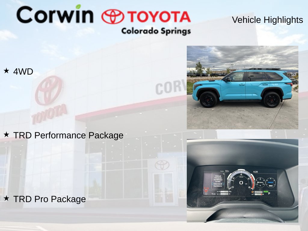 Used 2026 Toyota Sequoia TRD Pro w/ TRD Performance Package (TMS) AWD/4WD image 15