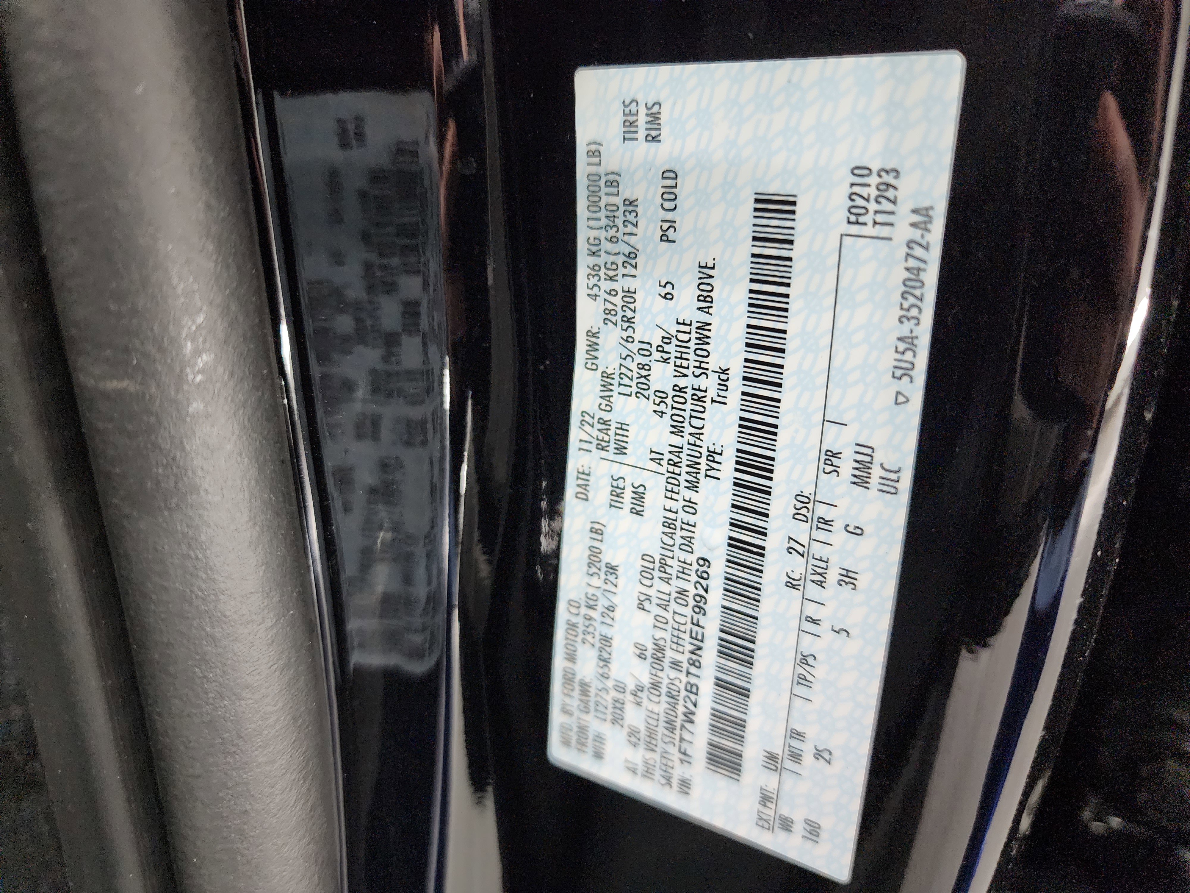 Used 2022 Ford F250 XLT w/ Black Appearance Package image 61