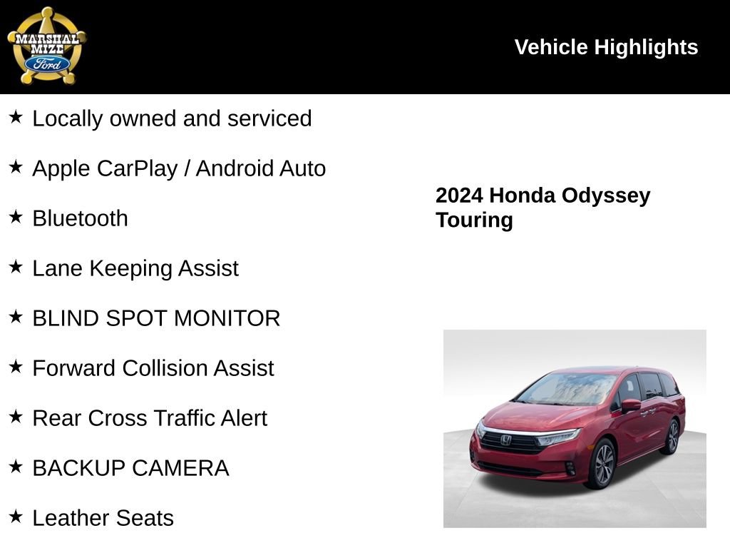 Used 2024 Honda Odyssey Touring image 2