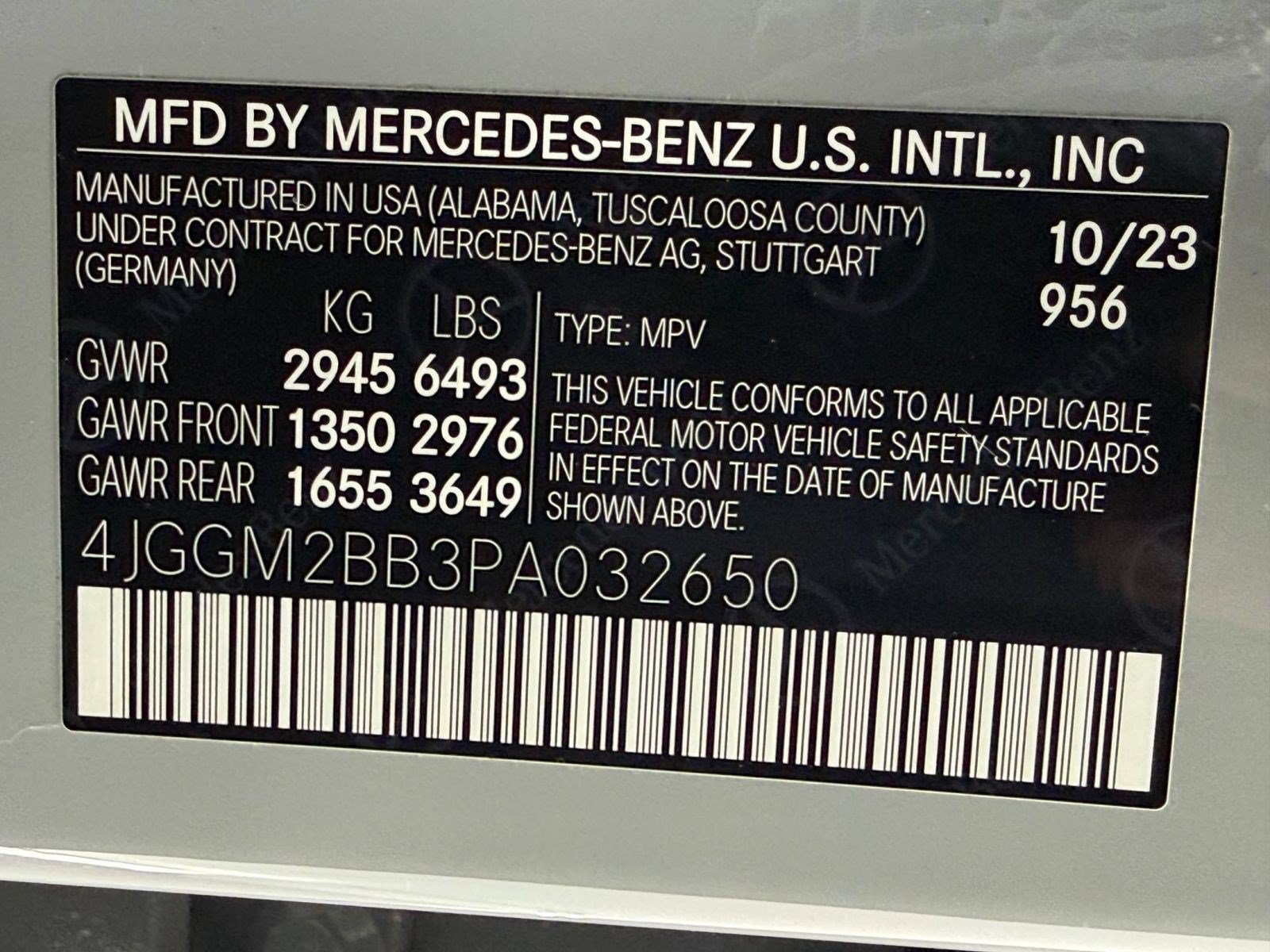 Used 2023 Mercedes-Benz EQE 350+ SUV image 24