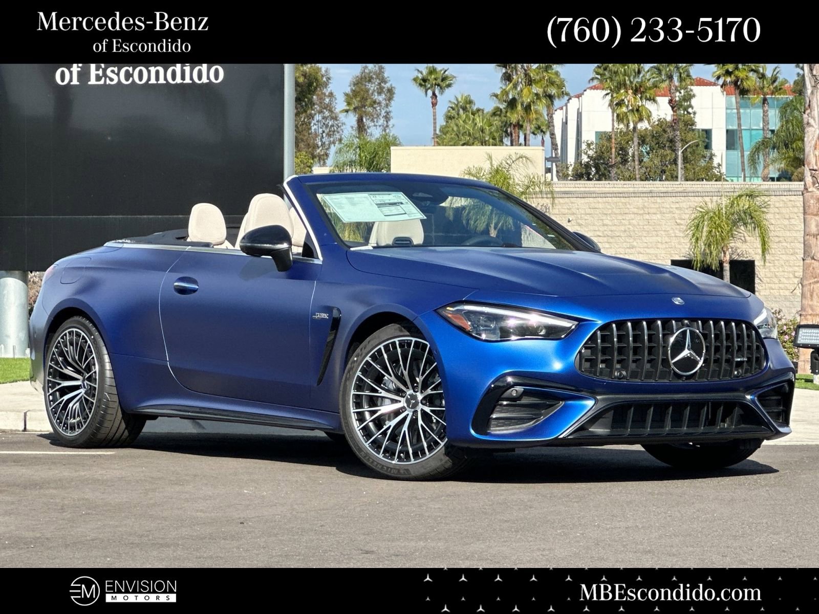 New 2026 Mercedes-Benz CLE 53 AMG 4MATIC Cabriolet