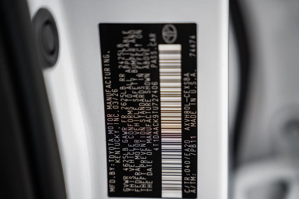 New 2026 Toyota Camry SE image 38