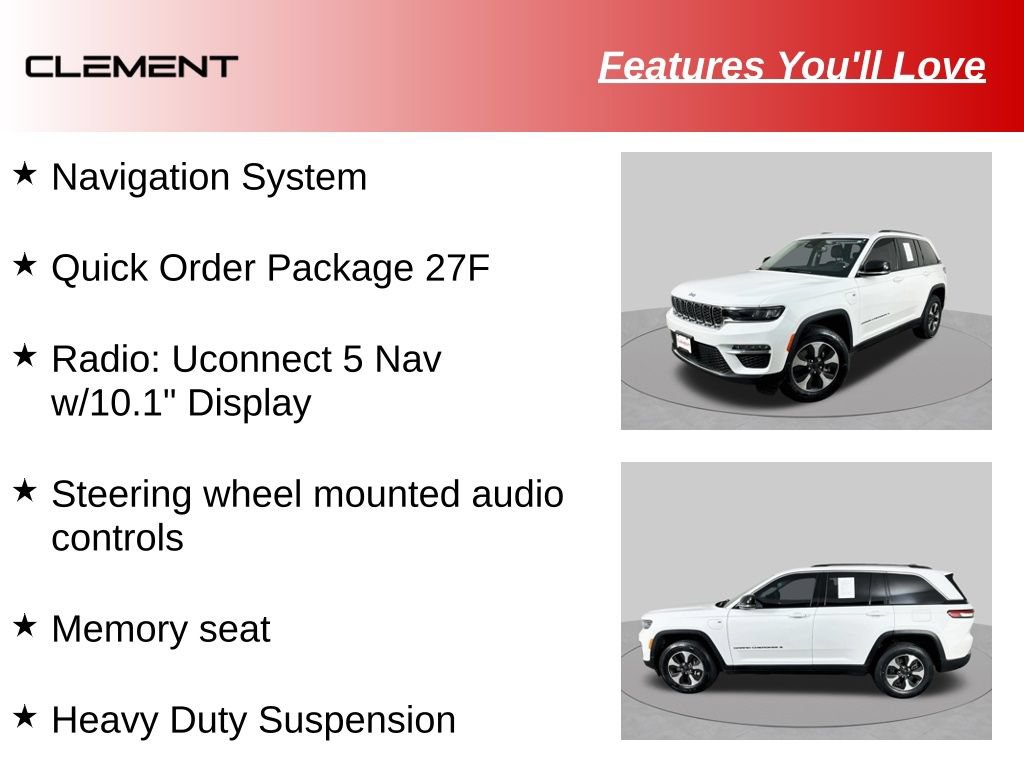 Used 2023 Jeep Grand Cherokee 4WD 4xe image 9
