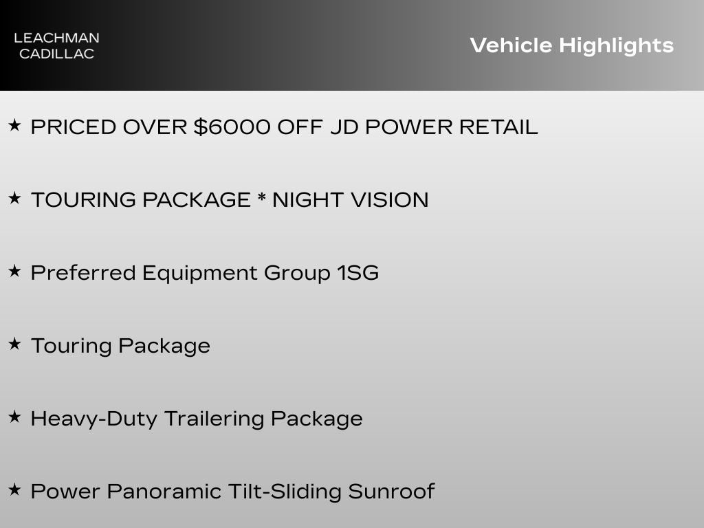 Certified 2023 Cadillac Escalade Premium Luxury Platinum w/ Heavy-Duty Trailer Package AWD/4WD image 7