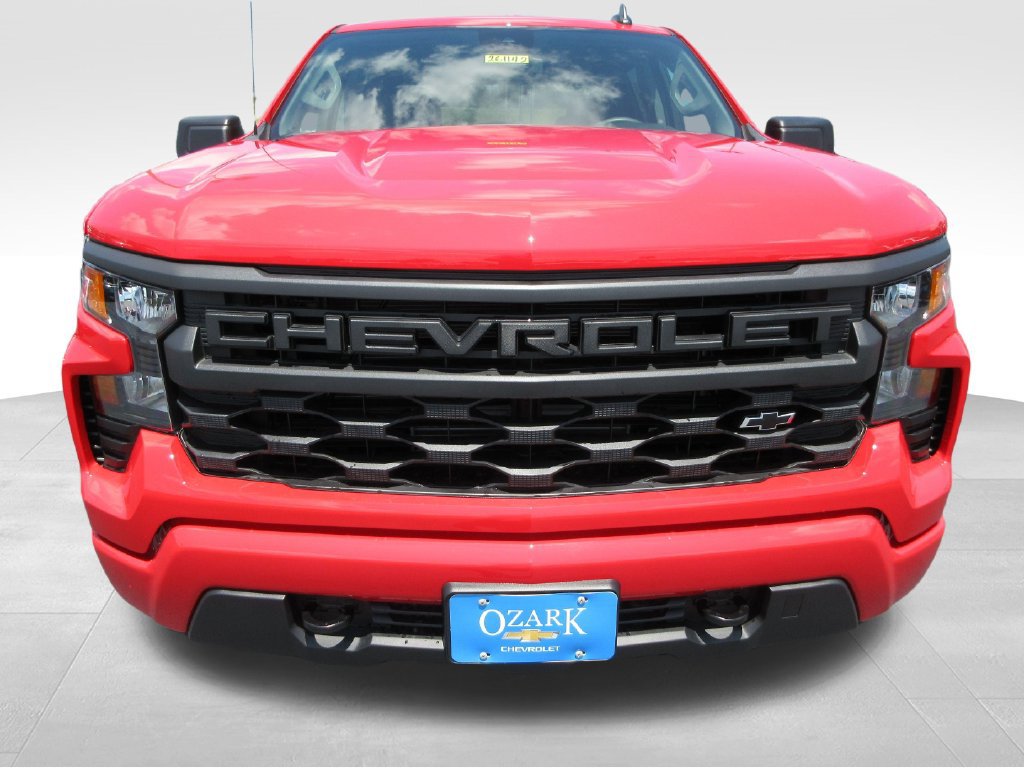 New 2026 Chevrolet Silverado 1500 Custom w/ Turbomax Blackout Package AWD/4WD image 8