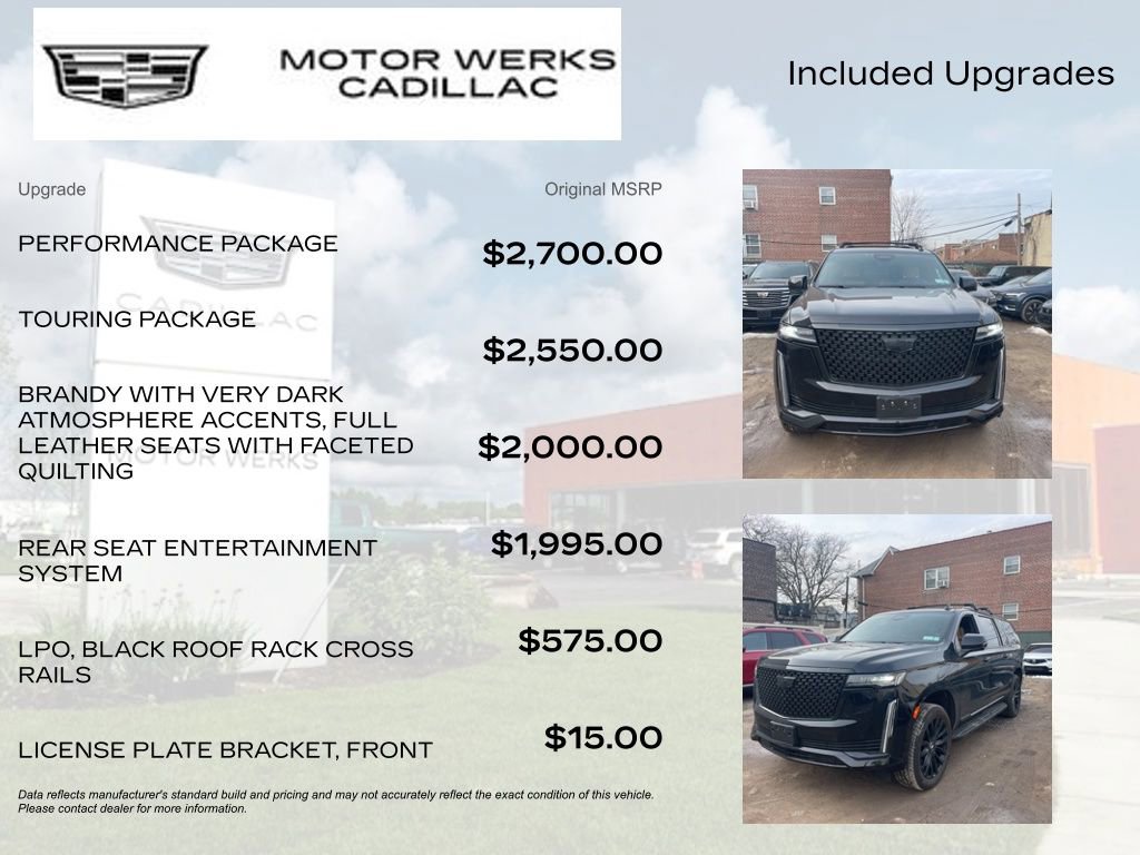 Used 2024 Cadillac Escalade ESV Premium Luxury w/ Performance Package image 4