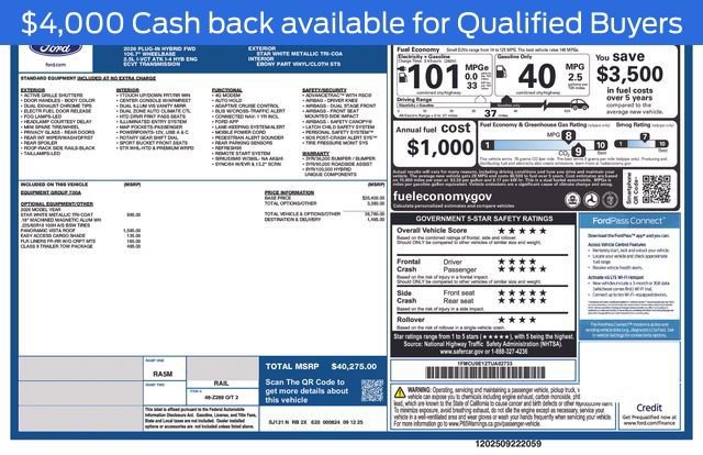 New 2026 Ford Escape SE w/ Class II Trailer Tow Package image 5