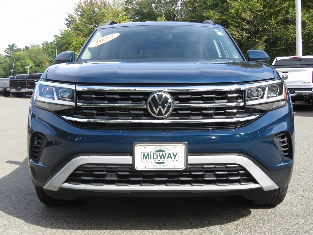Used 2022 Volkswagen Atlas SE w/ Black Wheel Package image 3