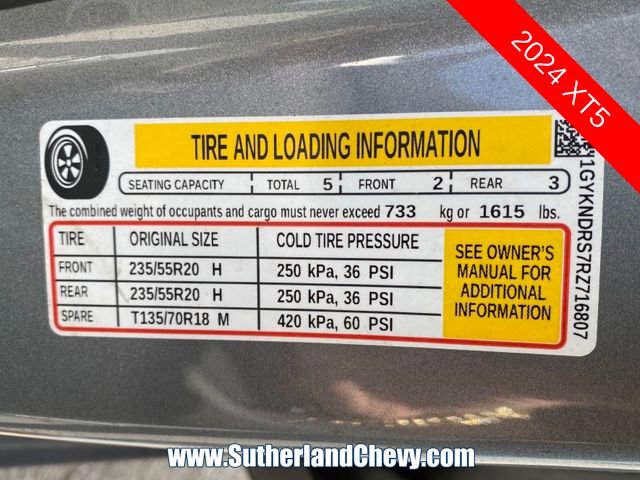 Used 2024 Cadillac XT5 Premium Luxury image 51