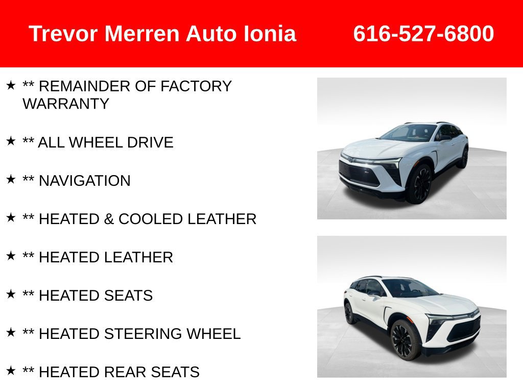 Used 2024 Chevrolet Blazer EV RS AWD/4WD image 7