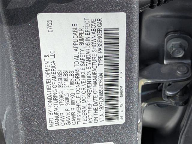 New 2025 Honda Civic Sport image 16