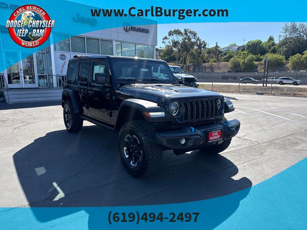 Certified 2025 Jeep Wrangler Unlimited Rubicon 4xe w/ Convenience Group