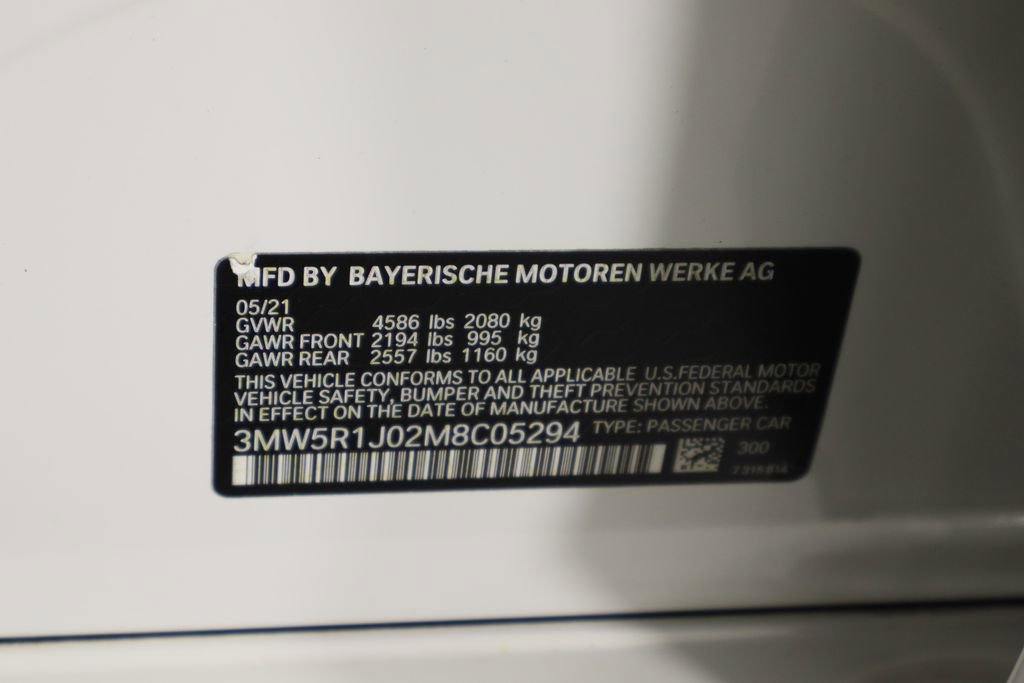 Used 2021 BMW 330i Sedan w/ Convenience Package image 41