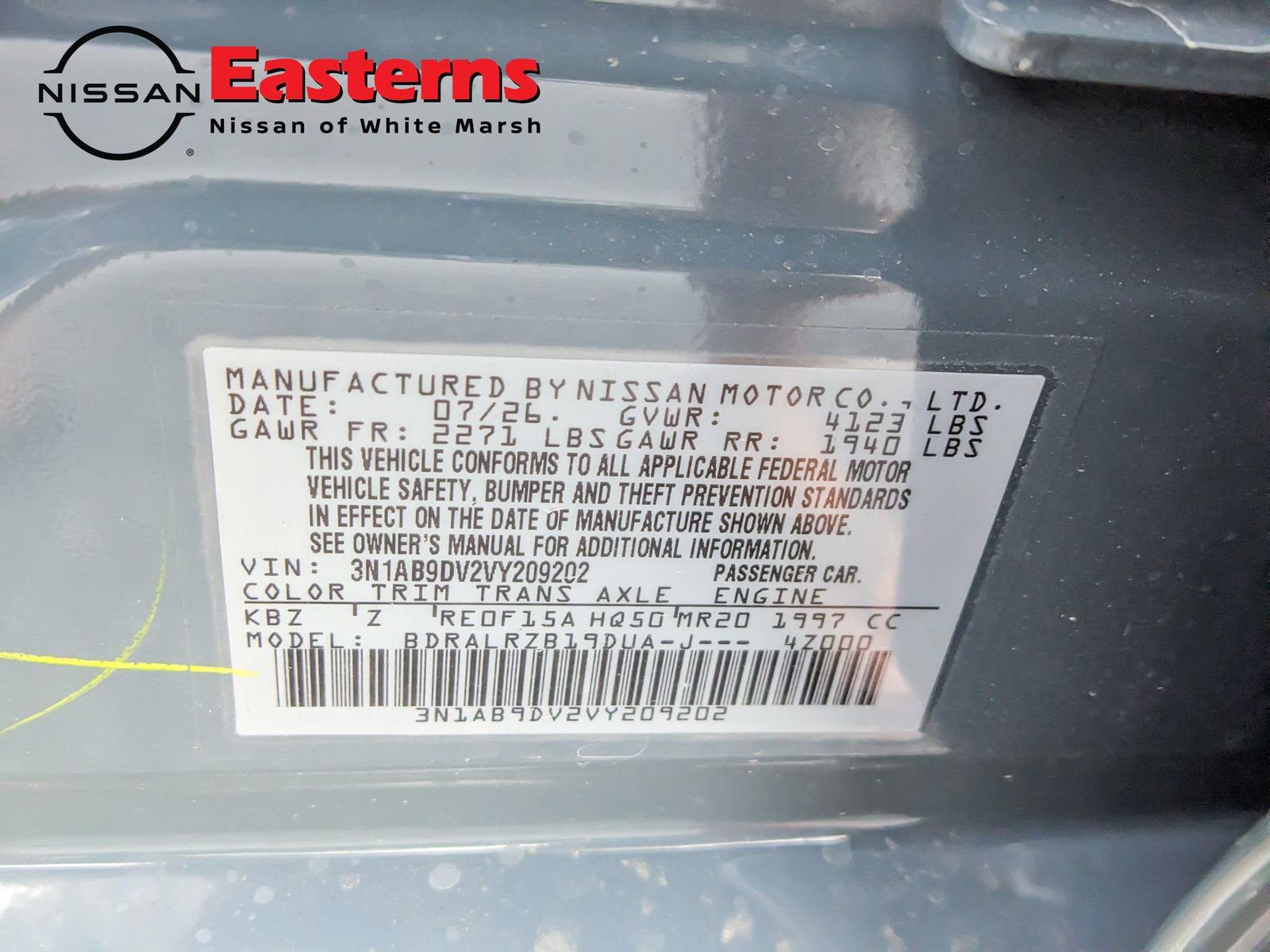 New 2027 Nissan Sentra SR w/ SR Premium Package FWD image 28