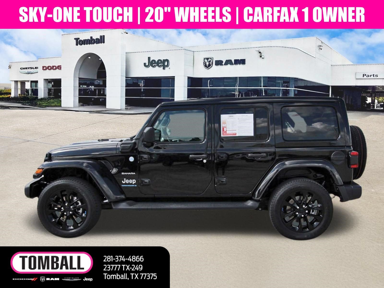 Used 2023 Jeep Wrangler Unlimited Sahara AWD/4WD image 4