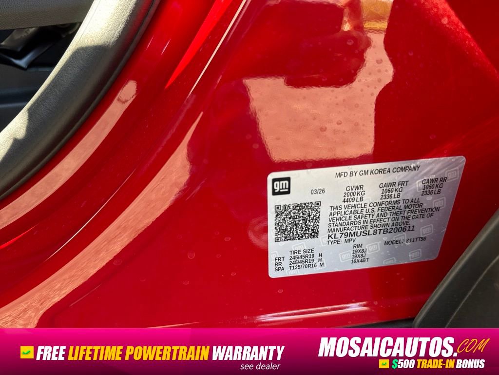New 2026 Chevrolet TrailBlazer RS w/ Convenience Package AWD/4WD image 29