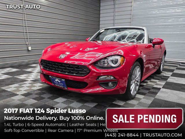 Used 2017 FIAT 124 Spider Lusso