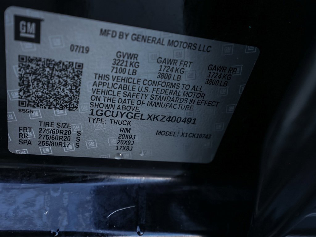 Used 2019 Chevrolet Silverado 1500 LTZ w/ LTZ Premium Package image 30