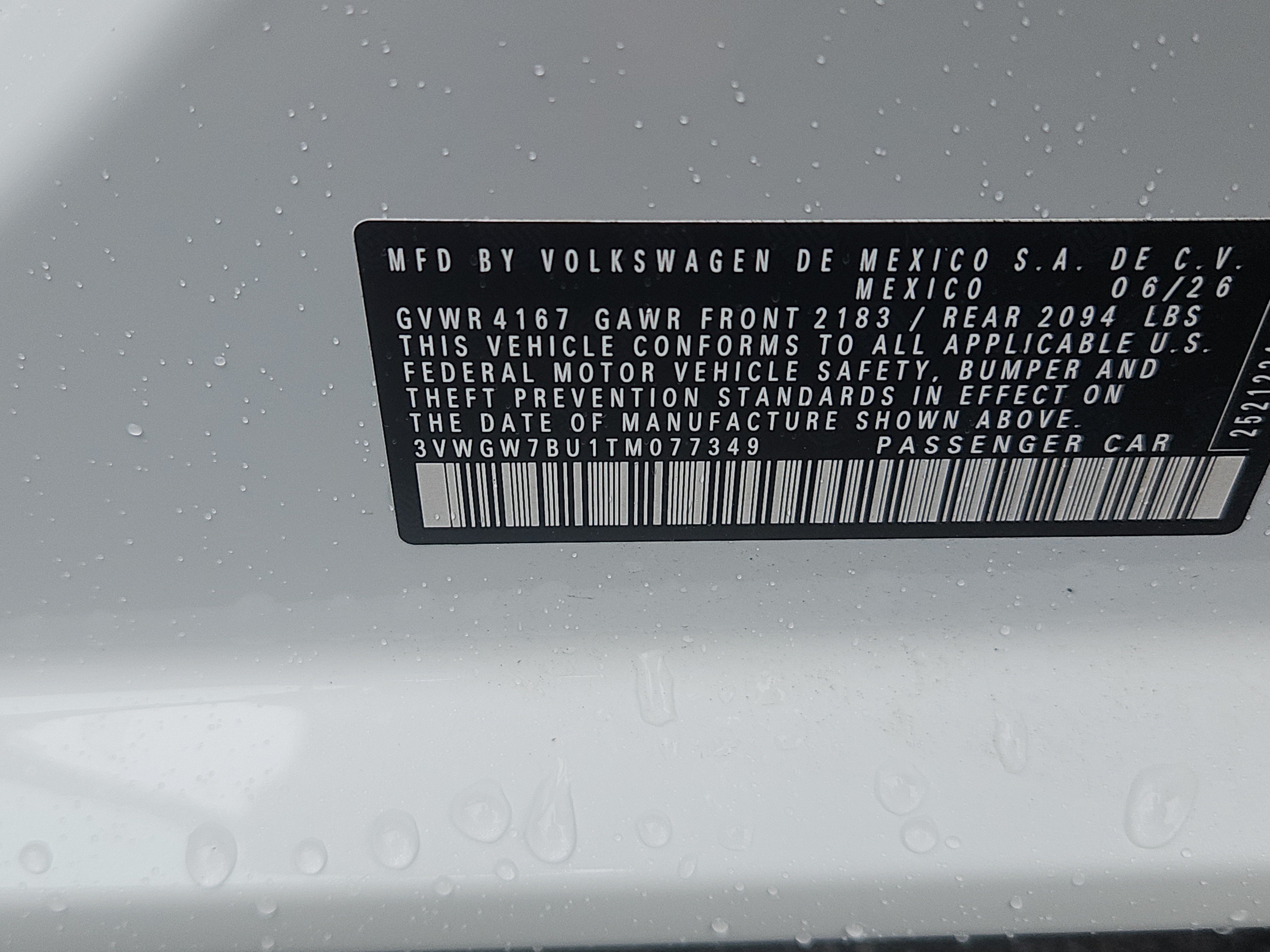 New 2026 Volkswagen Jetta SEL FWD image 5