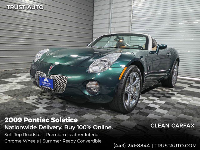 Used 2009 Pontiac Solstice Convertible w/ Premium Package RWD image 1