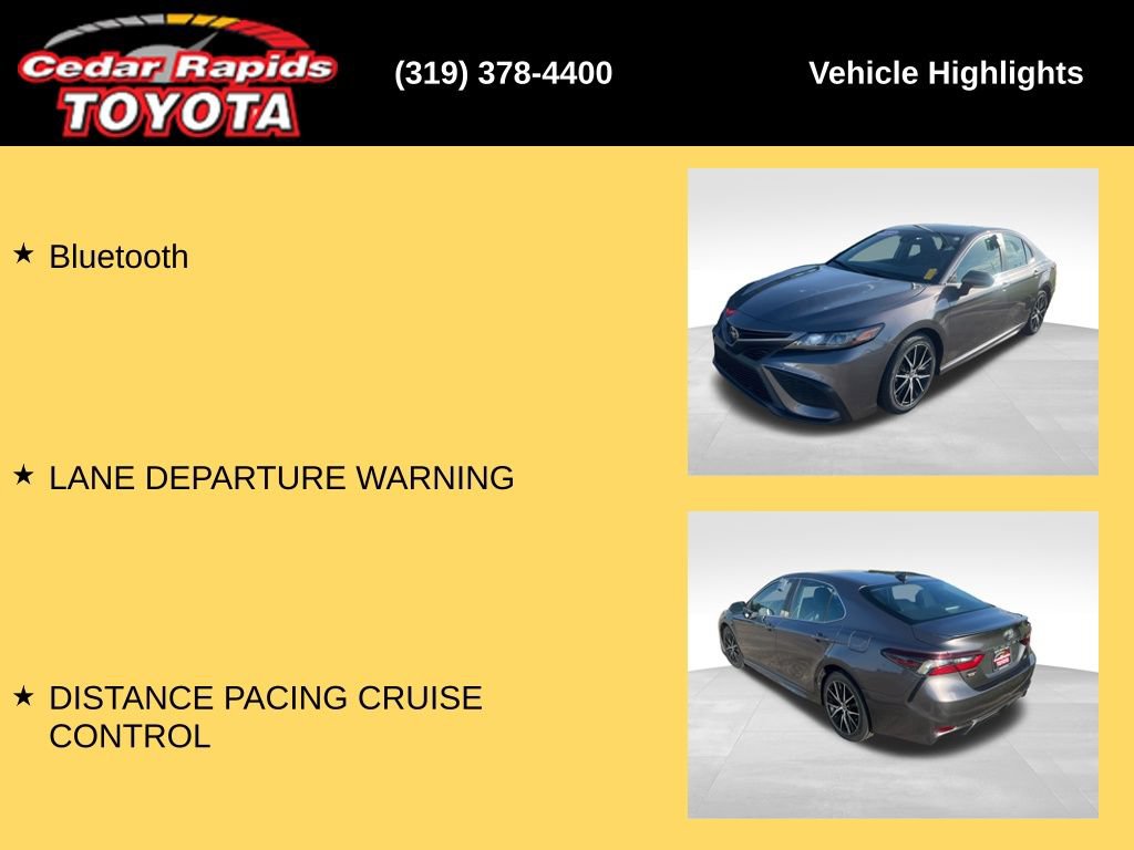 Certified 2023 Toyota Camry SE FWD image 14